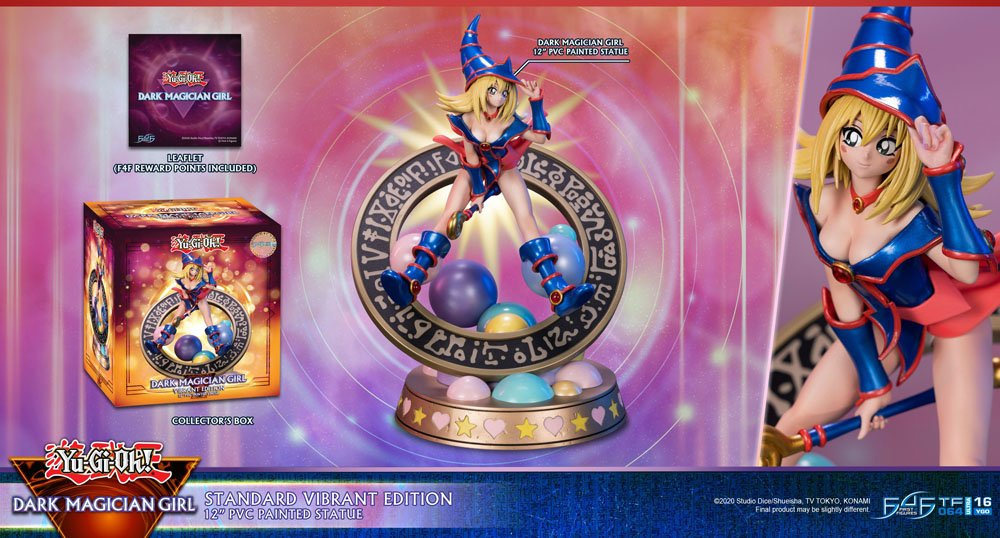 Yu-Gi-Oh! Statue Dark Magician Girl Standard Vibrant Edition