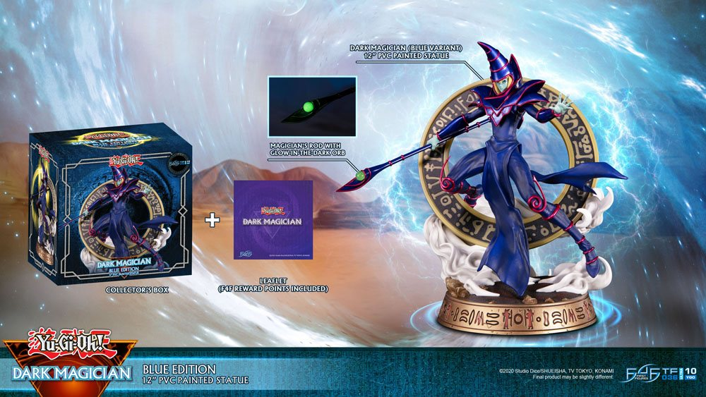 Yu-Gi-Oh! Statue Dark Magician Blue Version