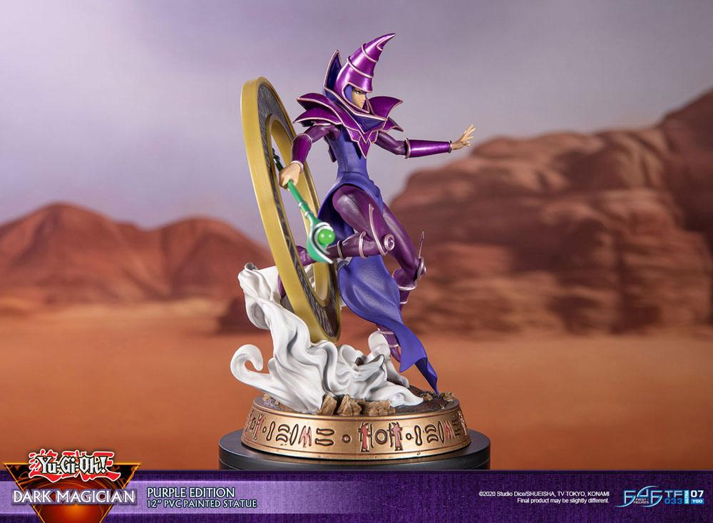 Yu-Gi-Oh! Statue Dark Magician Purple Version
