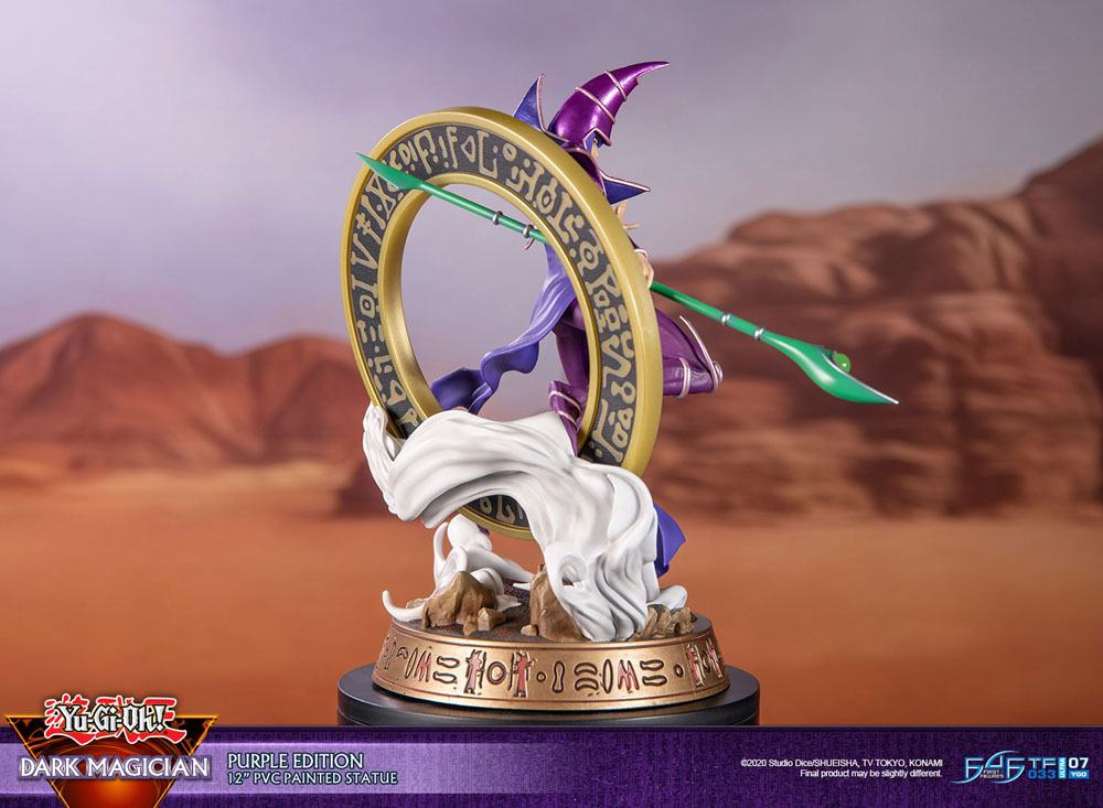 Yu-Gi-Oh! Statue Dark Magician Purple Version