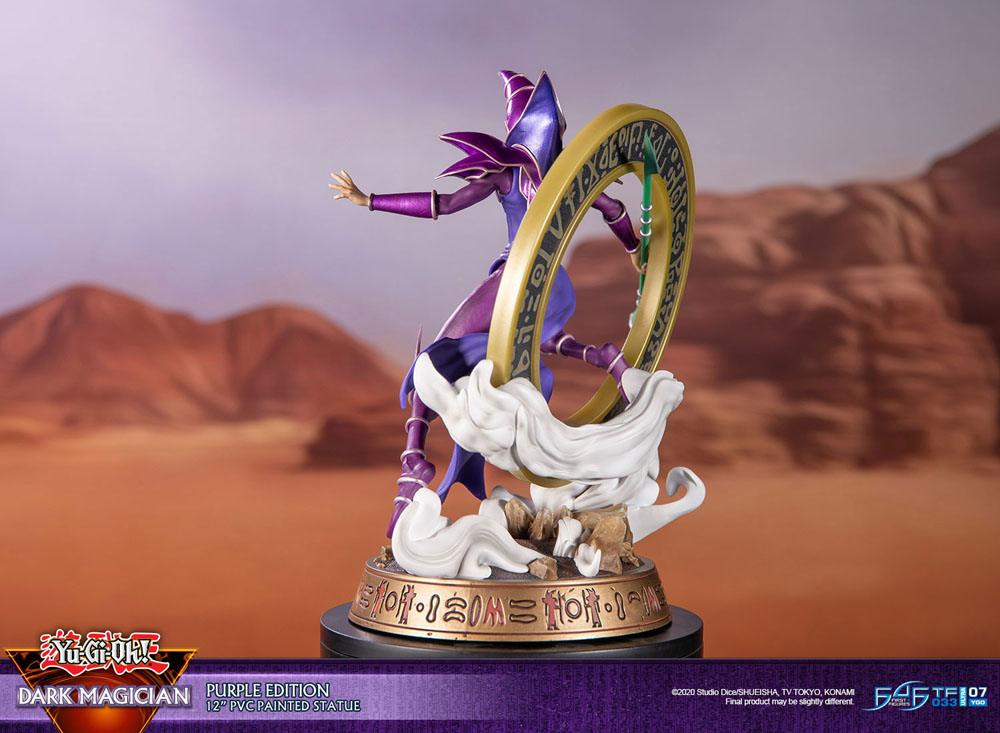 Yu-Gi-Oh! Statue Dark Magician Purple Version