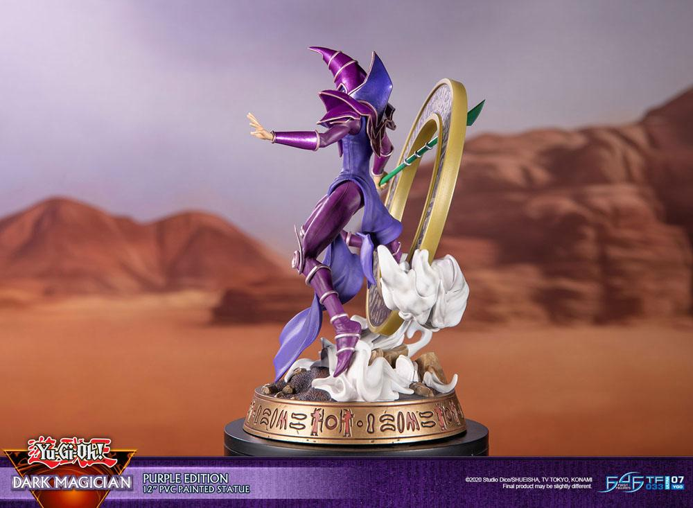 Yu-Gi-Oh! Statue Dark Magician Purple Version