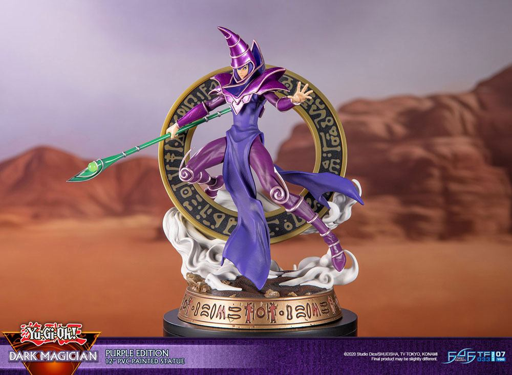 Yu-Gi-Oh! Statue Dark Magician Purple Version