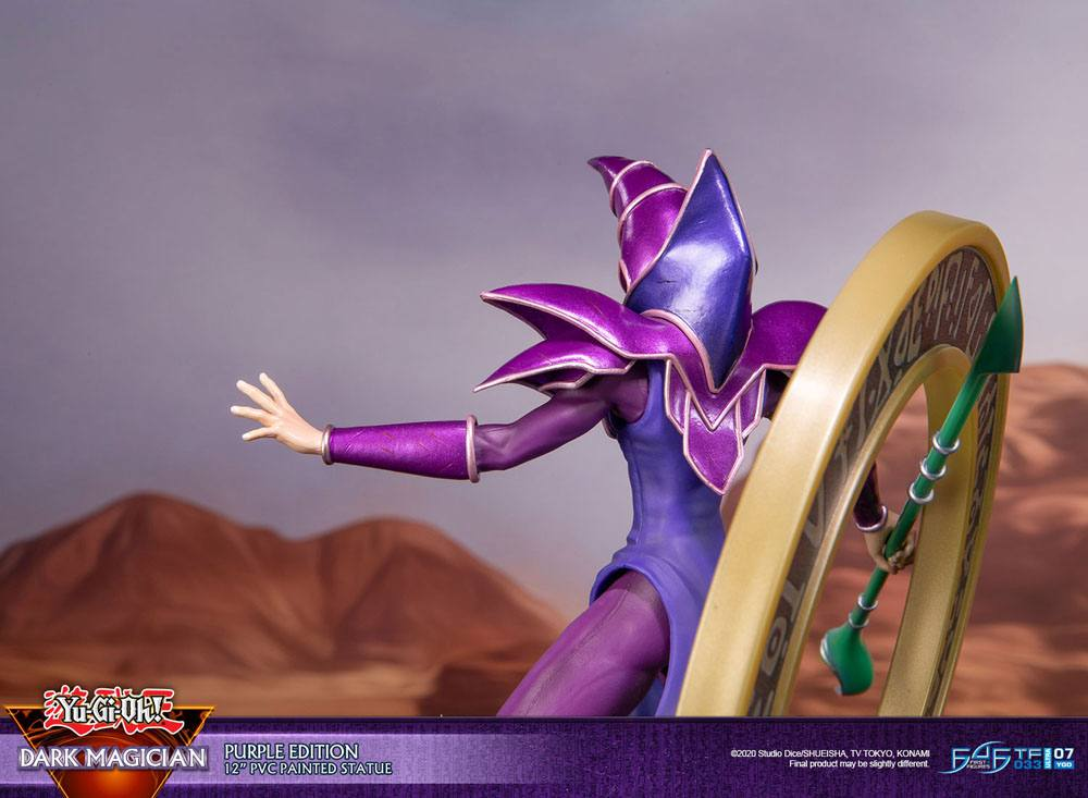 Yu-Gi-Oh! Statue Dark Magician Purple Version