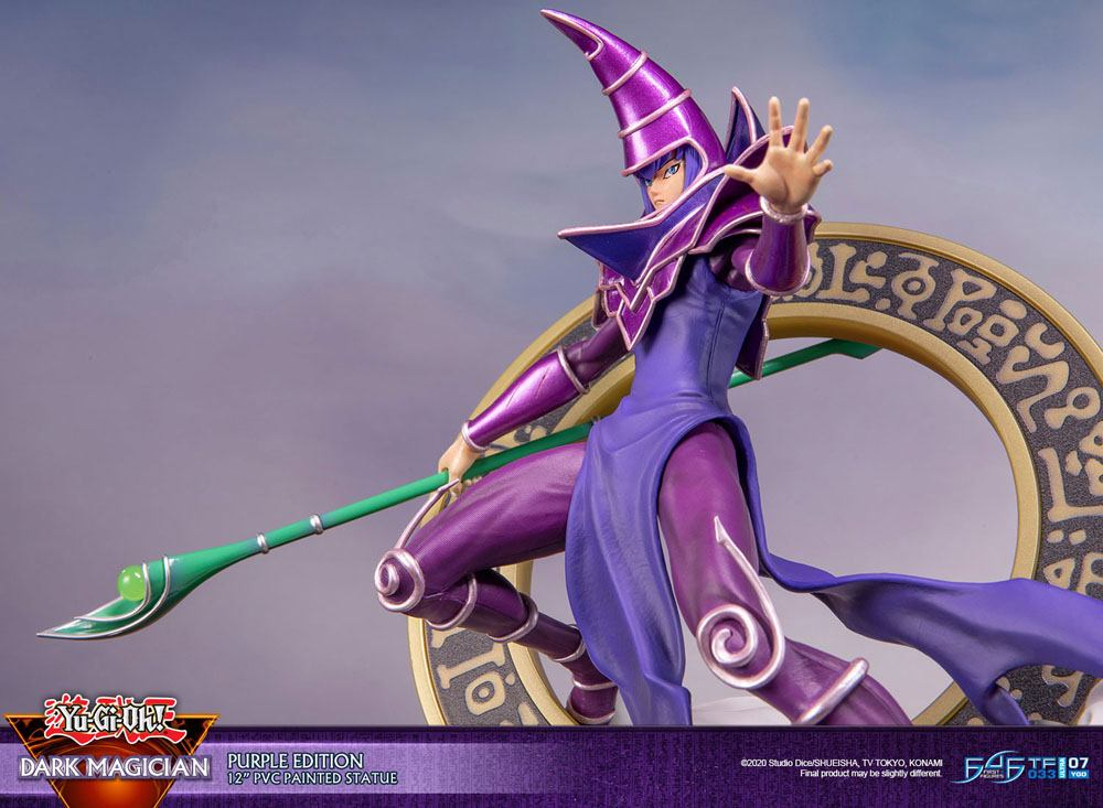 Yu-Gi-Oh! Statue Dark Magician Purple Version