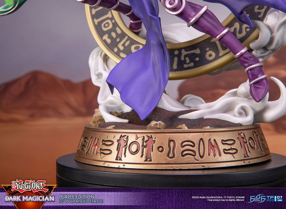 Yu-Gi-Oh! Statue Dark Magician Purple Version