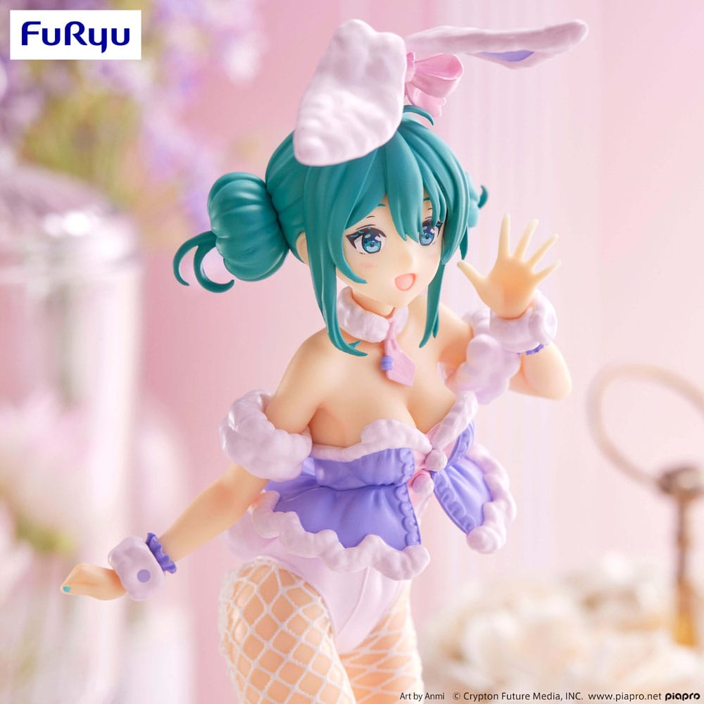 Hatsune Miku BiCute Bunnies Hatsune Miku White Rabbit Purple Color