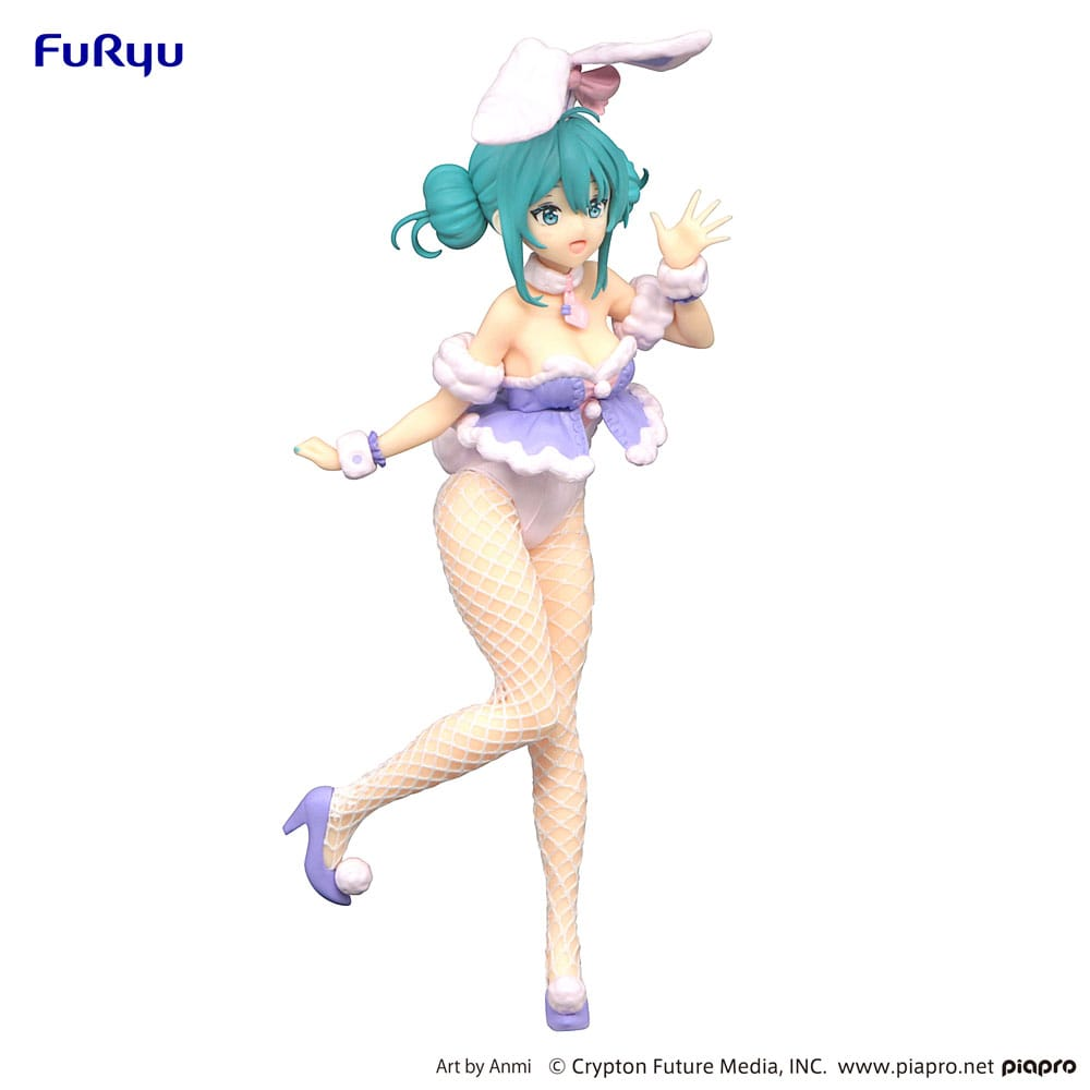 Hatsune Miku BiCute Bunnies Hatsune Miku White Rabbit Purple Color