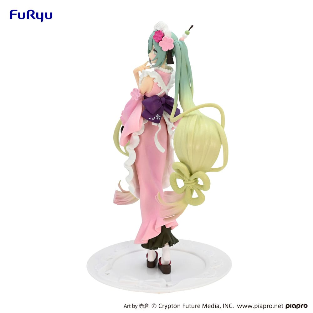 Hatsune Miku Exceed Creative Hastsune Miku Matcha Green Tea Parfait Cherry Blossom