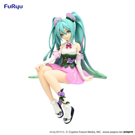 Hatsune Miku Noodle Stopper Hatsune Miku Flower Fairy Morning Glory Pink Color