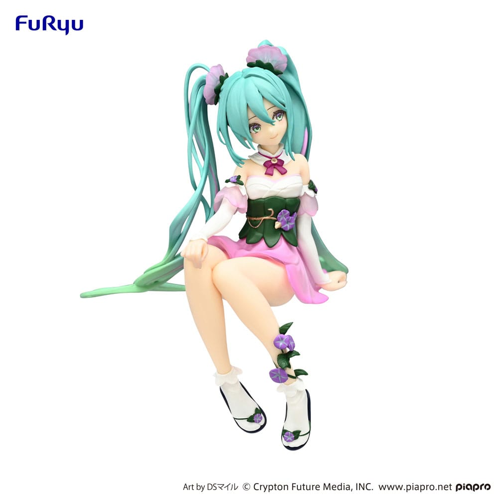 Hatsune Miku Noodle Stopper Hatsune Miku Flower Fairy Morning Glory Pink Color