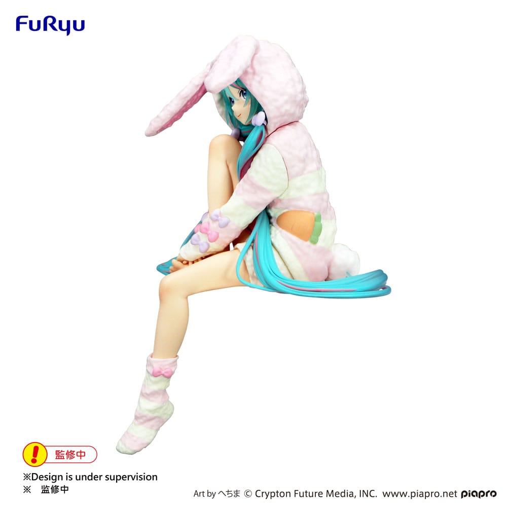 Hatsune Miku Noodle Stopper Rabbit Ear Hood Pajama