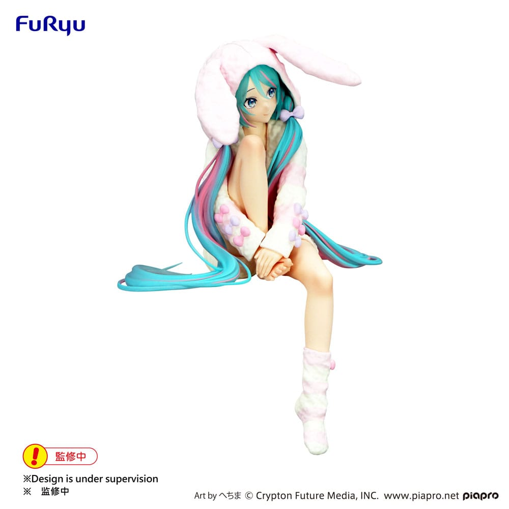 Hatsune Miku Noodle Stopper Rabbit Ear Hood Pajama