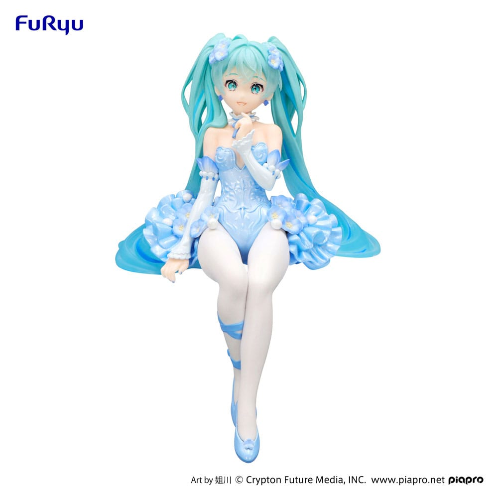 Hatsune Miku Noodle Stopper Flower Fairy Nemophila Pail Blue Color