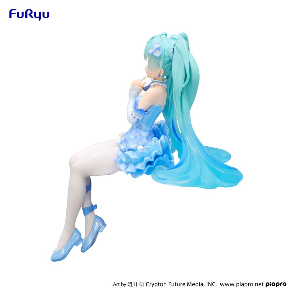 Hatsune Miku Noodle Stopper Flower Fairy Nemophila Pail Blue Color