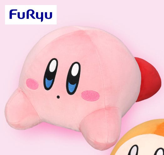 Kirby & Waddle Dee Sleep Together Plush Kirby