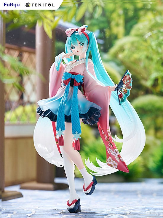 Hatsune Miku Tenitol Statue Hatsune Miku Neo Tokyo Series Kimono