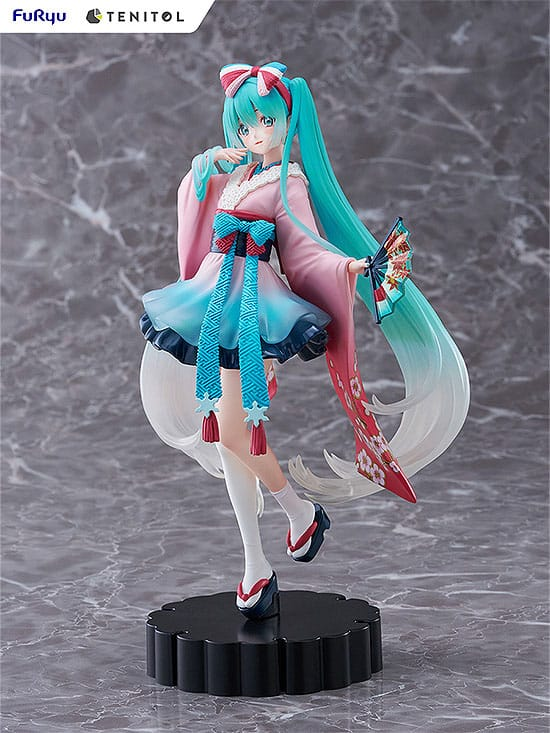 Hatsune Miku Tenitol Statue Hatsune Miku Neo Tokyo Series Kimono
