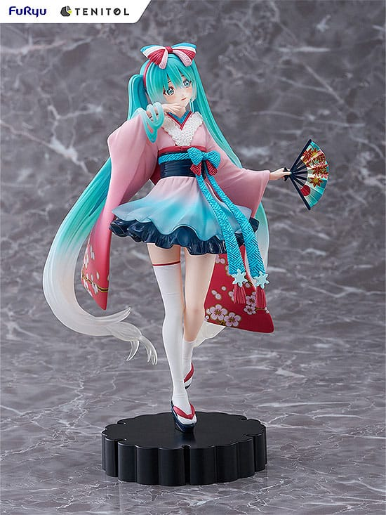 Hatsune Miku Tenitol Statue Hatsune Miku Neo Tokyo Series Kimono