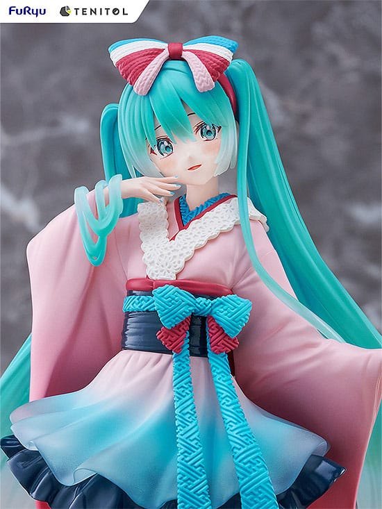 Hatsune Miku Tenitol Statue Hatsune Miku Neo Tokyo Series Kimono