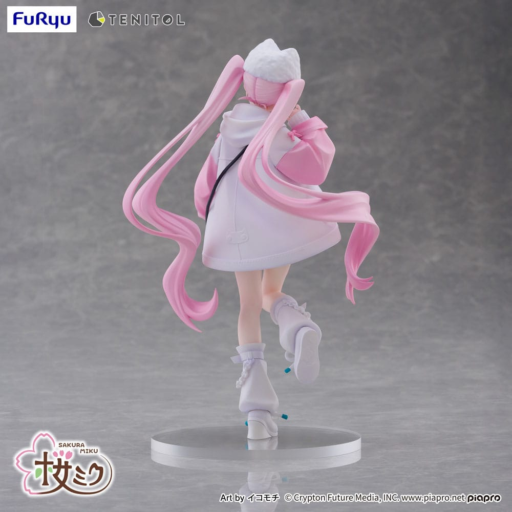 Hatsune Miku Tenitol Statue Sakura Miku Cool Style (Petit)