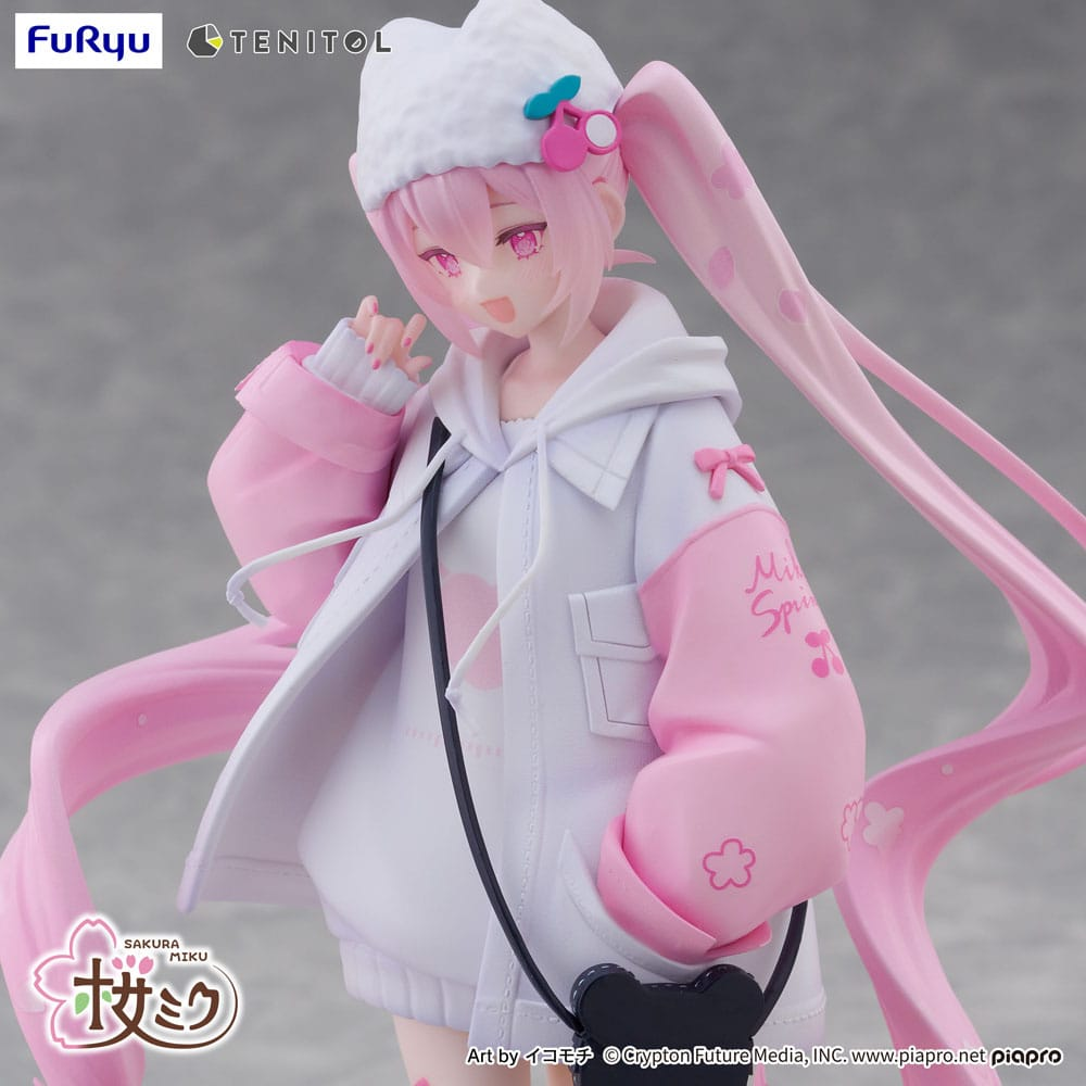 Hatsune Miku Tenitol Statue Sakura Miku Cool Style (Petit)
