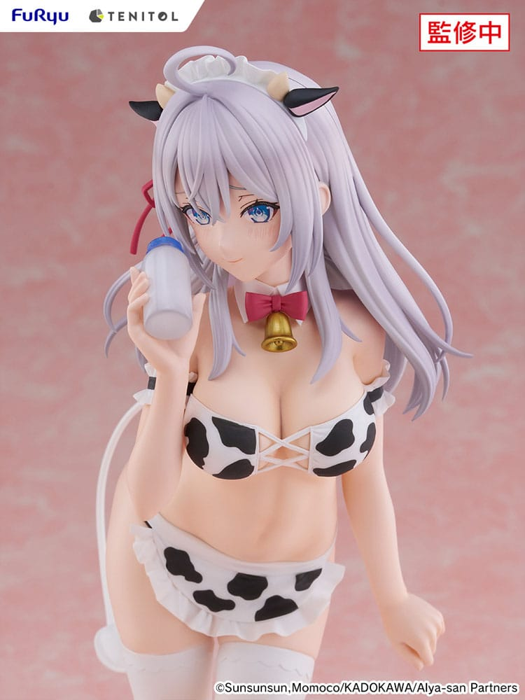 Alya Sometimes Hides Her Feelings in Russian Tenitol Tall Alya Cow Costume Ver