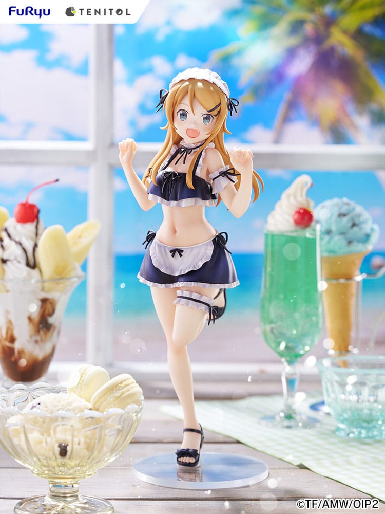 Oreimo Tenitol Tall Statue Kousaka Kirino swimsuits Maid Ver