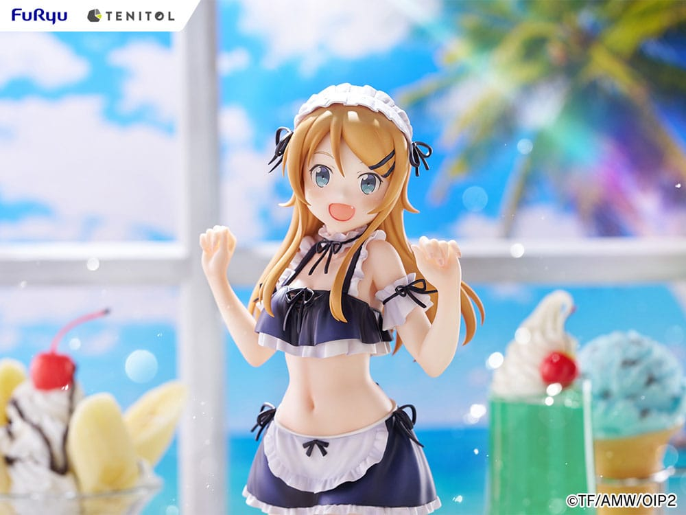 Oreimo Tenitol Tall Statue Kousaka Kirino swimsuits Maid Ver