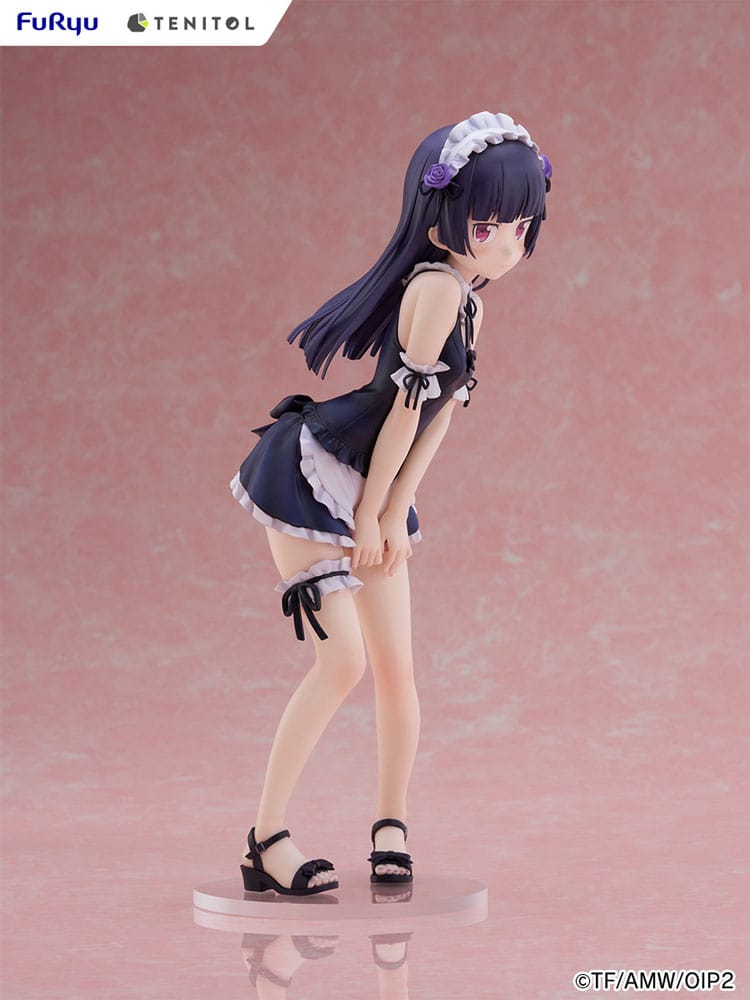 Oreimo Tenitol Tall Statue Kuroneko swimsuits Maid Ver