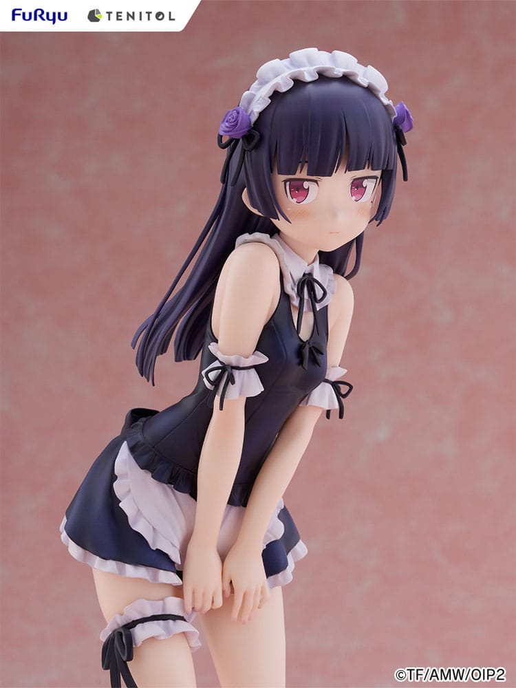 Oreimo Tenitol Tall Statue Kuroneko swimsuits Maid Ver