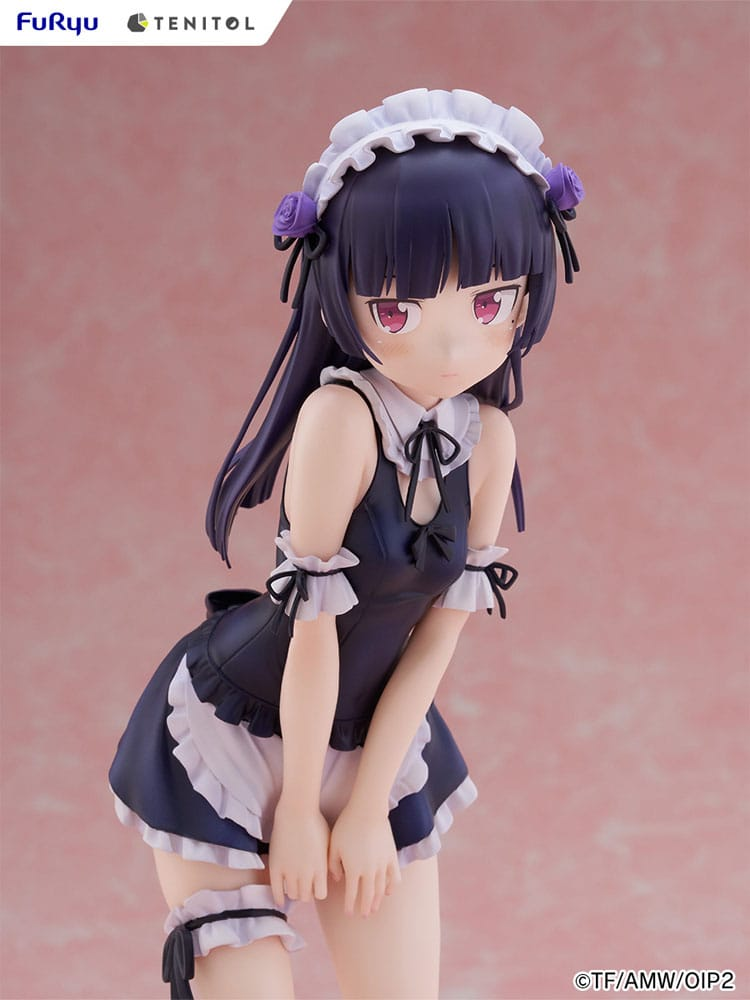 Oreimo Tenitol Tall Statue Kuroneko swimsuits Maid Ver