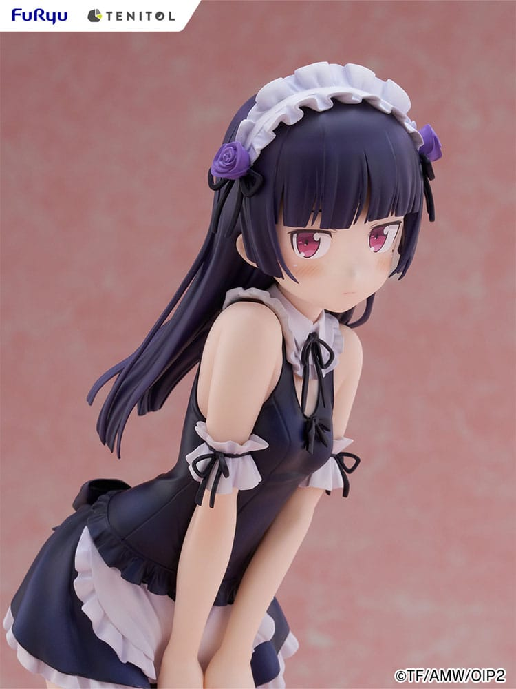 Oreimo Tenitol Tall Statue Kuroneko swimsuits Maid Ver