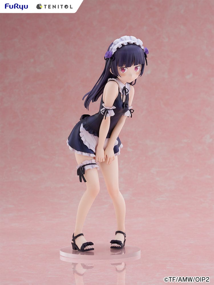 Oreimo Tenitol Tall Statue Kuroneko swimsuits Maid Ver