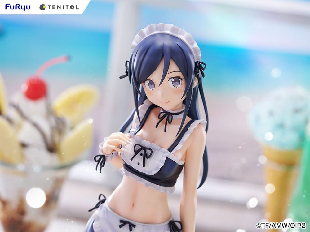 Oreimo Tenitol Tall Statue Aragaki Ayase swimsuits Maid Ver