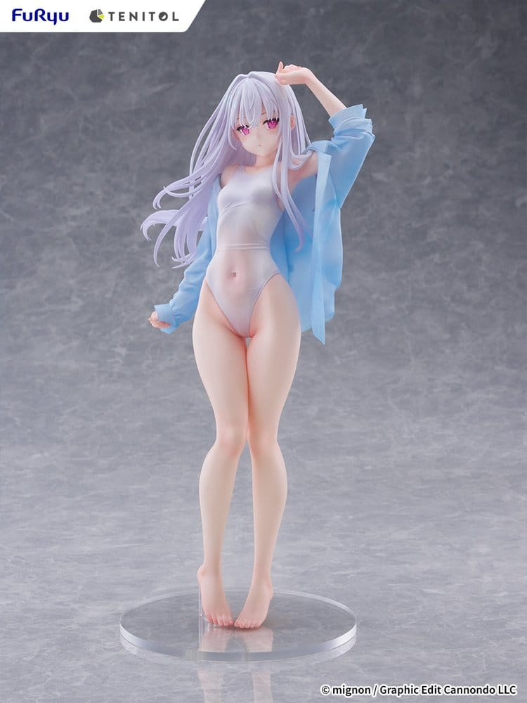 Mignon Works Tenitol Tall Statue Shiro Swimsuit Ver