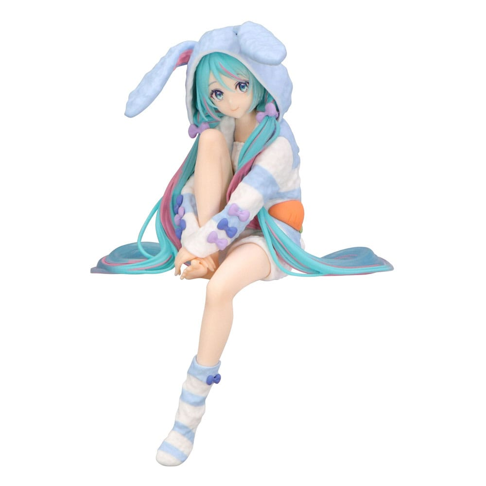 Hatsune Miku Noodle Stopper Hatsune Miku Rabbit Ear Hood Pajama Blue Color Ver