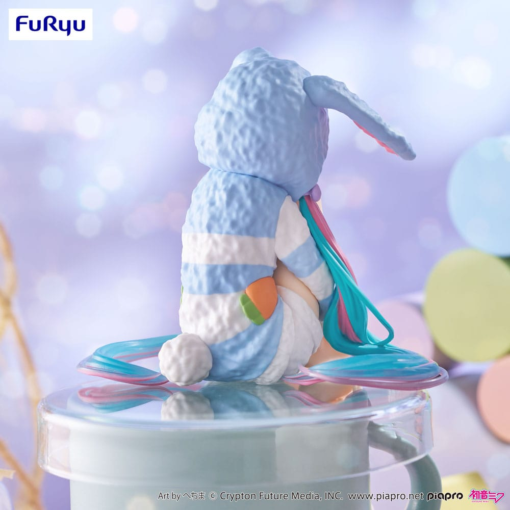 Hatsune Miku Noodle Stopper Hatsune Miku Rabbit Ear Hood Pajama Blue Color Ver