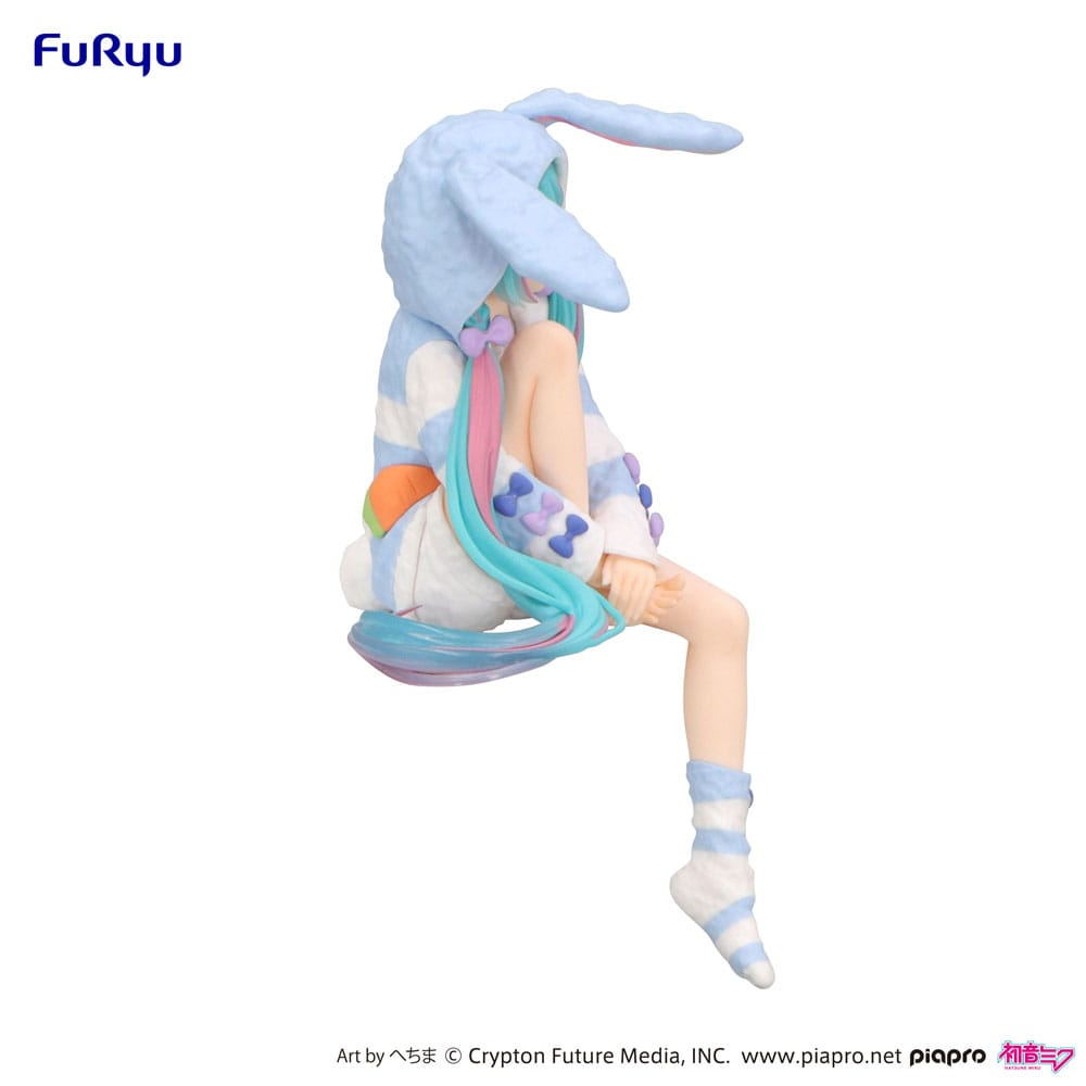 Hatsune Miku Noodle Stopper Hatsune Miku Rabbit Ear Hood Pajama Blue Color Ver
