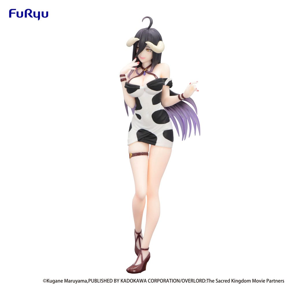 Overlord Trio-Try-iT Albedo Mini Dress Cow Pattern Ver