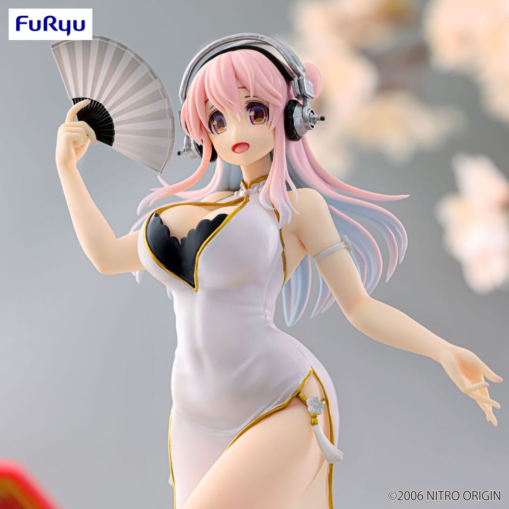 Super Sonico Trio-Try-iT Super Sonico White China Dress Ver