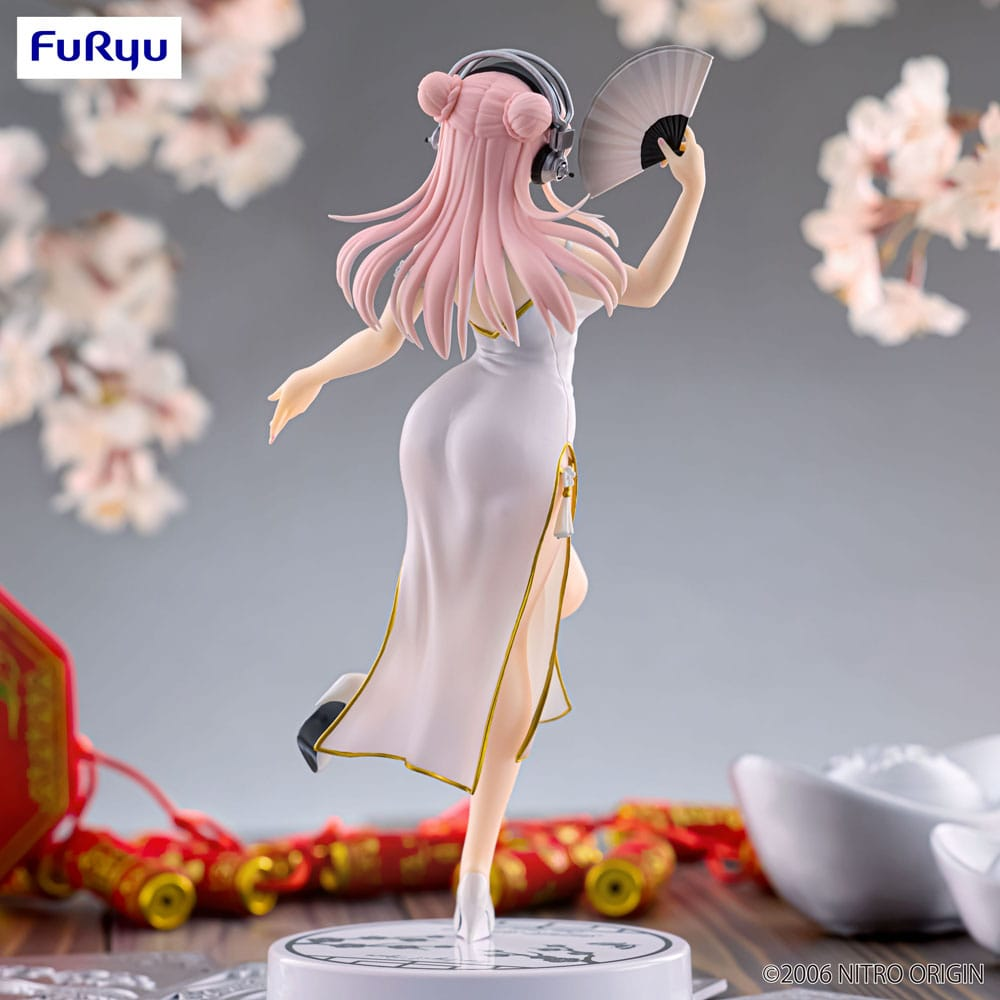 Super Sonico Trio-Try-iT Super Sonico White China Dress Ver