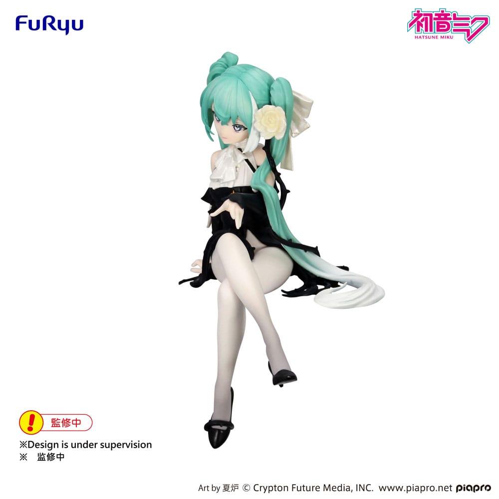 Hatsune Miku Noodle Stopper Hatsune Miku Flower Fairy White Rose