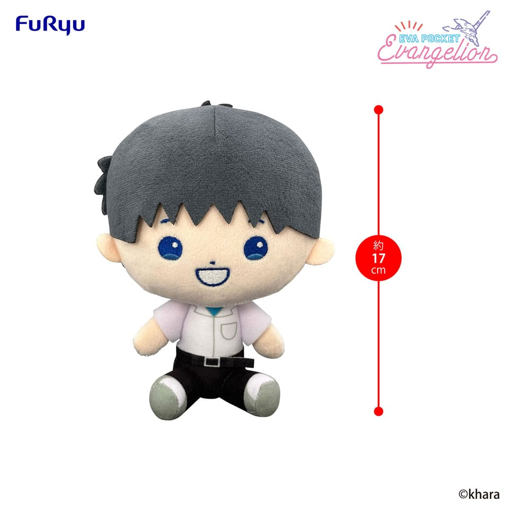 Neon Genesis Evangelion Eva Pocket Plush Shinji Ikari