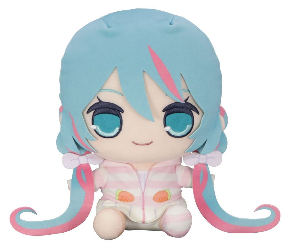 Vocaloid Kyurumaru Big Plush Hatsune Miku Rabbit Ear Hood Pajama Ver