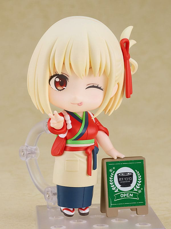 Lycoris Recoil Nendoroid Chisato Nishikigi Cafe LycoReco Uniform Ver