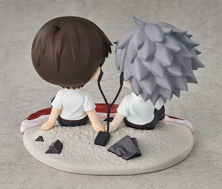 Rebuild of Evangelion Mini Memory Statue Shinji Ikari & Kaworu Nagisa