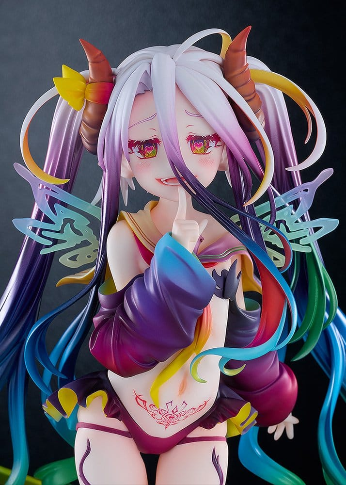 No Game No Life 1/7 Scale Statue Black Shiro