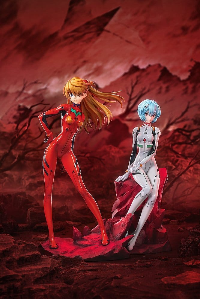 Rebuild of Evangelion 1/7 Scale Statue Asuka Shikinami Langley