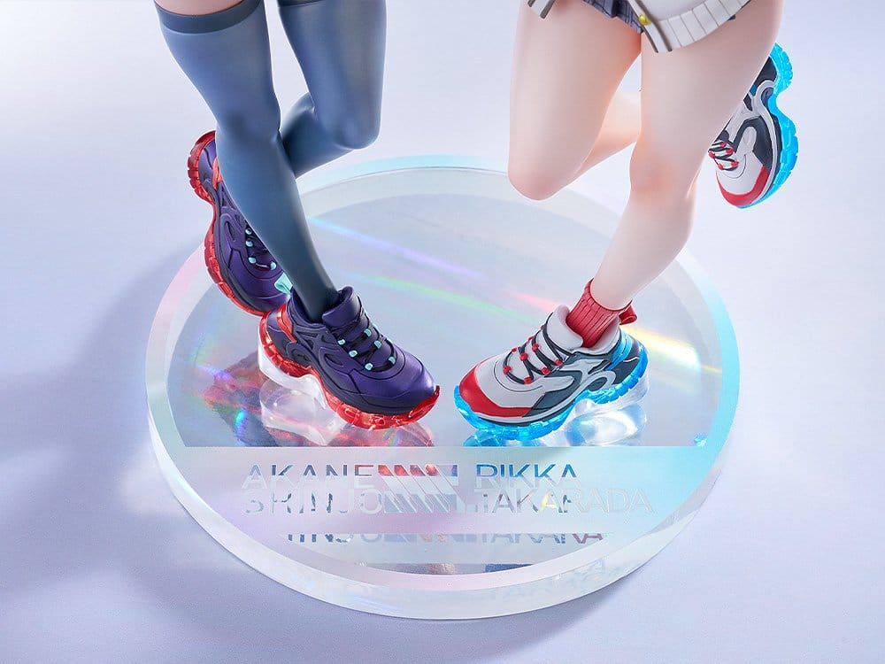 SSSS.Gridman 1/7 Scale Statue Rikka Takarada & Akane Shinjo feat. toridamono